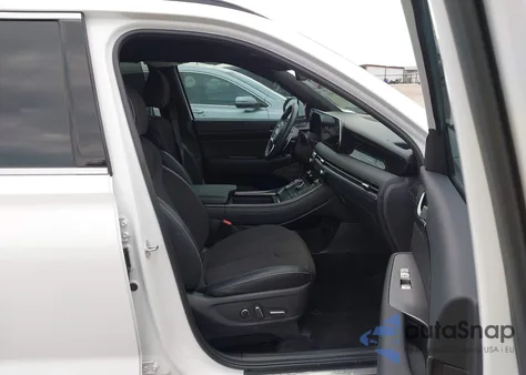 2025 Hyundai Palisade Calligraphy Night Edition from USA, damaged, VIN KM8R7DGE1SU953979